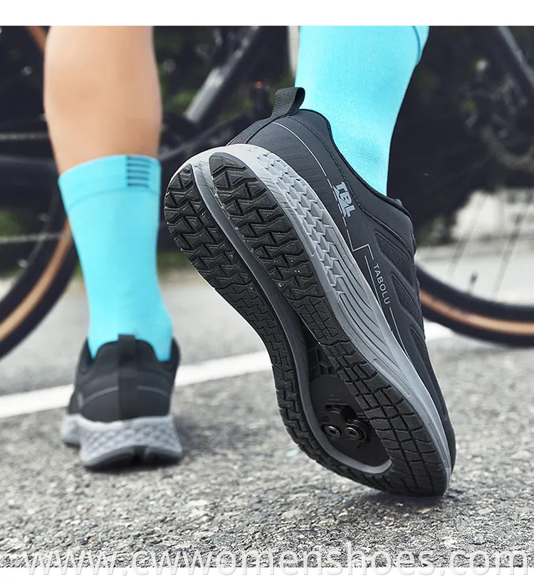 Cycling Shoes Men and Women Non-Locking Mountain Bike Lock Shoes Non-Locking Dual-Purpose Bicycle Shoes Hard Soled Bicycle Shoes Wholesale Sport Shoes